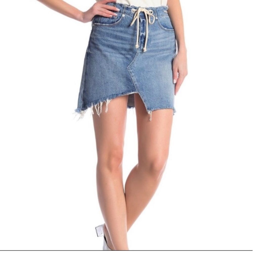 [BLANKNYC] New Wave Denim A-Line Mini Skirt || SZ 26/4 - Picture 2 of 12